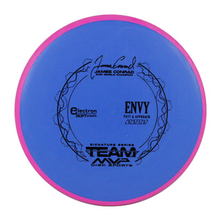 Axiom Disc Golf Electron Envy Putter 3/3/0/2 Blue/White 168 grams