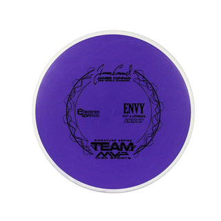 Axiom Disc Golf Electron Soft Envy Putter 3/3/0/2 Purple/White 167 grams