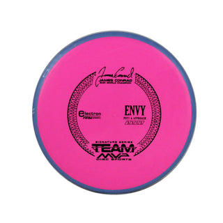 Axiom Disc Golf Electron Firm James Conrad Signature Envy Putter Pink/Slate 169 grams