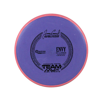 Axiom Disc Golf Electron Firm James Conrad Signature Envy Putter Purple/Pink 171 grams