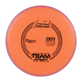 Axiom Disc Golf Electron Firm James Conrad Signature Envy Putter Orange/Salmon 169 grams