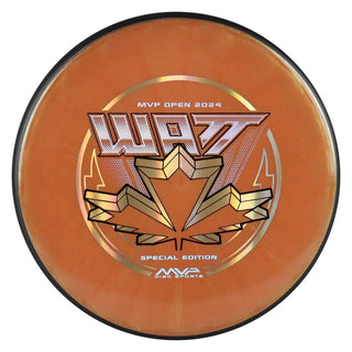 MVP Disc Golf MVP Open 2024 Plasma Soft Watt Putter 2/5/-0.5/0.5 Golden Bronze 173 grams