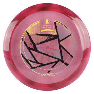 Streamline Disc Golf MVP Open 2024 Proton Shift St. Jude Edition Driver 9/5/-3/1 Pink Grey 175 grams