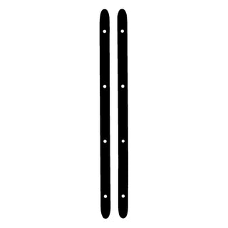 Creature Skateboard Rails Bonesaw Black 13.875" 4-Hole Design + Mounting Screws
