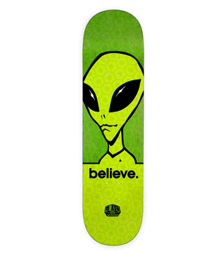 Alien Workshop Skateboard Deck Believe Hex Duo Tone 8.25" x 32.25"