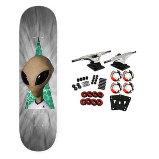 Alien Workshop Skateboard Complete Visitor Reality Plexy Lam 8.5" x 32.25"