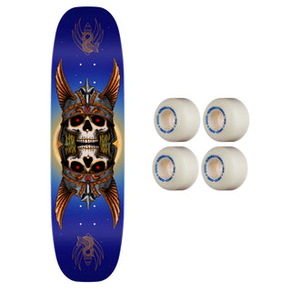 Powell Peralta Skateboard Deck Andy Anderson Egg Flight + Nano Cubic Wheels