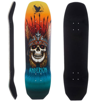 Powell Peralta Skateboard Deck Andy Anderson 289 Flight + Nano Cubic Wheels