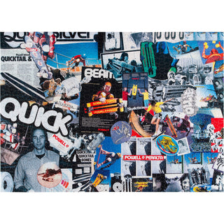 Powell Peralta Skateboard Puzzle 1,500pcs OG Collage 1 1976-1980 - 33.5" x 24"