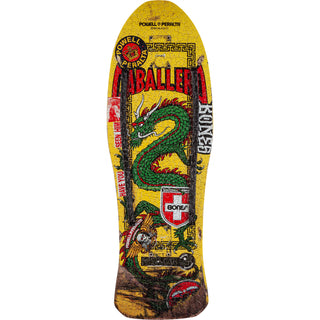 Powell Peralta Skateboard Puzzle 500pcs Cab Chinese Dragon Yellow Double Sided