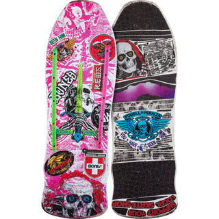 Powell Peralta Skateboard Puzzle 500pcs Geegah Skull and Sword Pink Double Sided