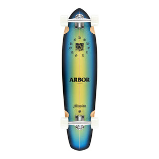 Arbor Longboard Complete Groundswell Drifter Mission Kicktail 8.625" x 35"