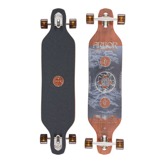 Arbor Longboard Complete Journey Evergreen Axis 40 Drop Through 9.375" x 40"
