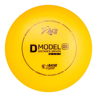 Ace Line Disc Golf Distance Driver D Model OS BaseGrip Glow 170-175 - Colors Vary