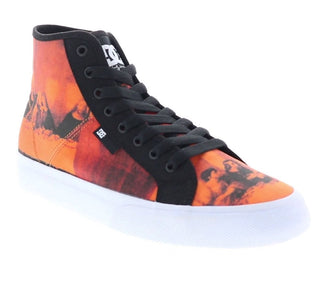 DC Shoes Andy Warhol Manual Hi Black/Rust Mens