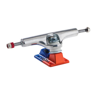 Ace Skateboard Trucks AF1 Blue/Orange Silver 77 (9.5" Axle) Pair