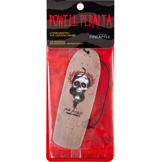 Powell Peralta Skateboard Pineapple Air Freshener OG Mike McGill Skull and Snake Natural