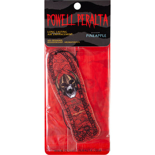 Powell Peralta Skateboard Pineapple Air Freshener Per Welinder Red