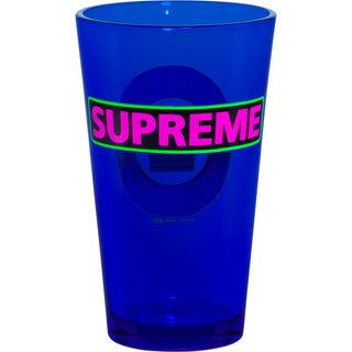 Powell Peralta Skateboards Pint Glass Supreme Blacklight