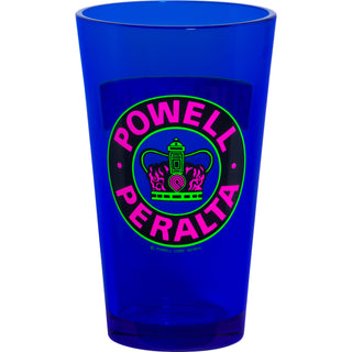 Powell Peralta Skateboards Pint Glass Supreme Blacklight