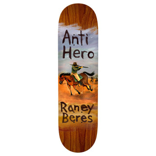 Anti Hero Skateboard Deck Raney Beres Old West 8.4" x 32"