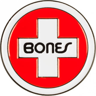 Bones Bearings Swiss Circle Lapel Pin