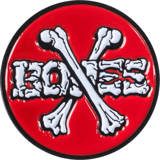 Powell Peralta Crossbones Skateboard Lapel Pin