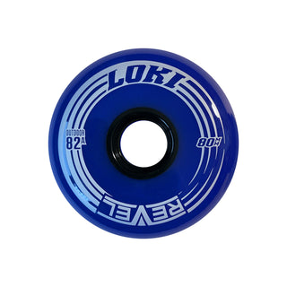 Alkali Roller Hockey Wheels - Revel Loki 76/80 HiLo 82A Blue (8-Pack)