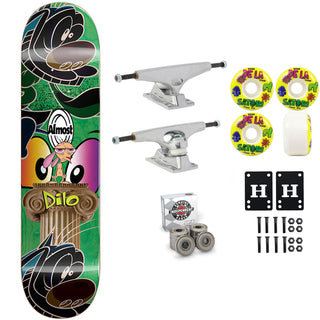Almost Premium Skateboard Dilo Ren and Stimpy 8.375" Ft. Krux/Satori/Independent