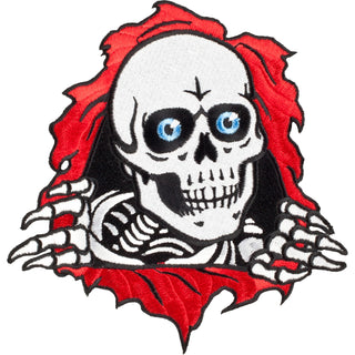 Powell Peralta Skateboard Patch Ripper 3" Embroidered Iron-on backing