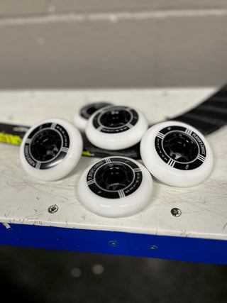 Player's Choice Indoor Roller Hockey Wheels 76mm Apples 78A 8-Pack