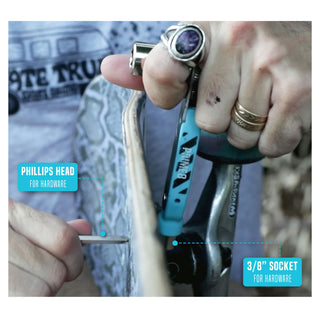 Prime8 Skateboard Tool Number 1 Ratchet Red