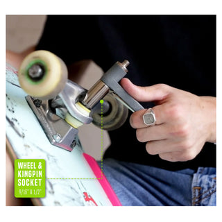 Prime8 Skateboard Tool Number 1 Skate Teal