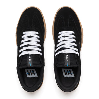 Lakai Skateboard Shoes Atlantic Black/Gum Suede