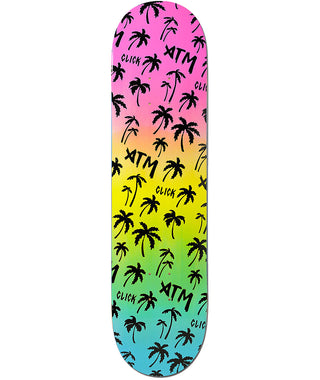 ATM Click Skateboard Deck Rainbow 8.5"