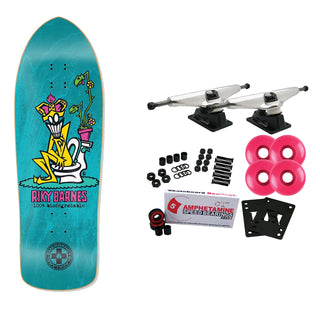 Black Label Complete Barnes Biodegradable Aqua Old School Re-Issue