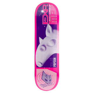 Alien Workshop Skateboard Deck EXP Series Yaje Popson Pink 8.5" x 31.941"