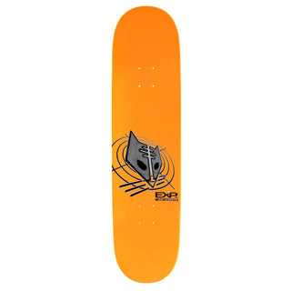 Alien Workshop Skateboard Deck EXP Series Joey Guevara Orange 8.375" x 32.25"