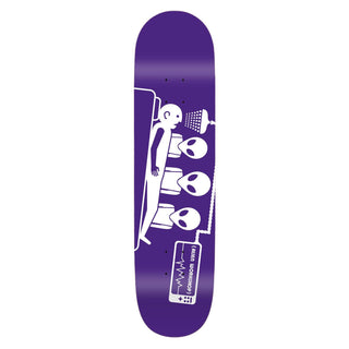 Alien Workshop Skateboard Deck Abduction Purple 7.5" x 31.125"