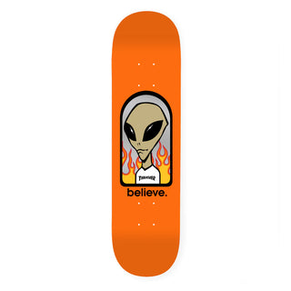 Alien Workshop Skateboard Deck Believe Thrasher 8.0" x 31.625"