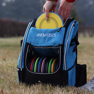 Axiom Discs Disc Golf Backpack Bag - Voyager Lite Backpack - Holds 22 Discs