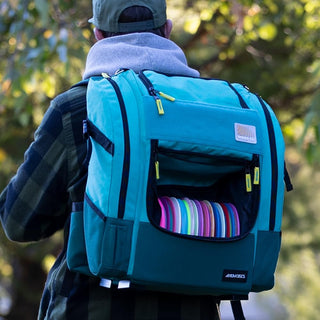 Axiom Disc Golf Backpack Bag - Voyager Pro Backpack - Holds 22-24 Discs