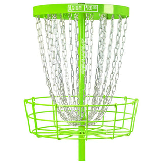Axiom Disc Golf Basket Black Hole Pro HD Catcher Target - Lime