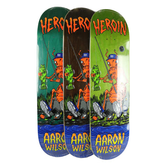 Heroin Premium Skateboard Complete Aaron Wilson Bug (Assorted) Ft. Krux/SML/Quantum