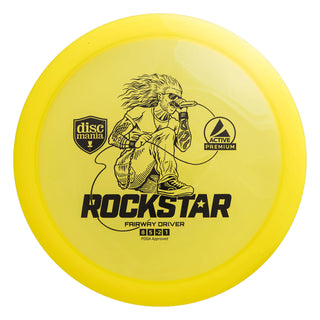 Discmania Disc Golf Active Premium Rockstar Fairway Driver Yellow 165-170g
