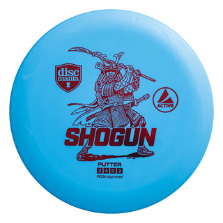 Discmania Disc Golf Active Shogun Putter Blue 165-170g