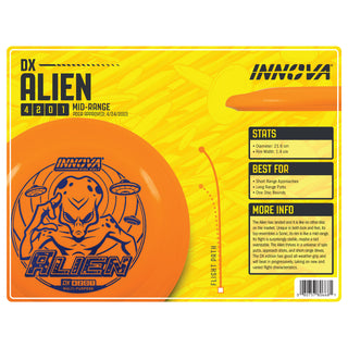 Innova Disc Golf DX Alien Multi Purpose 4/2/0/1 Blue/Rust 175 grams