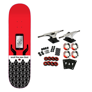 Alien Workshop Skateboard Complete Self Exalt Red 8.125" x 31.75"