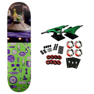 Alien Workshop Skateboard Complete O'Brien Zenith Green 8.375" x 32.125"