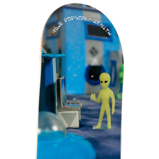 Alien Workshop Skateboard Complete Popson Zenith White 8.125" x 32"